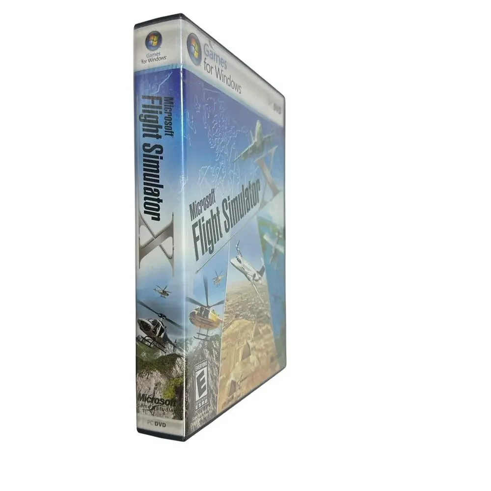 Microsoft Flight Simulator X (PC, 2006) PC DVD Game For Windows